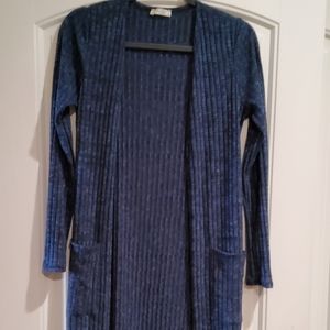 Long cardigan open sweater